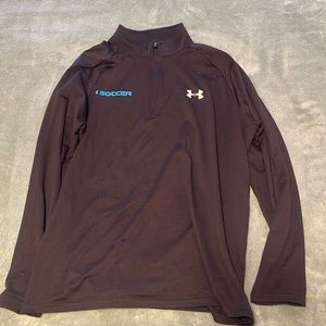 UA Soccer Fleece Pullover / Thin Stretch Heat Gear